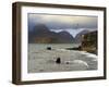 View to Cuillin Hills from Elgol Harbour, Isle of Skye, Inner Hebrides, Scotland, United Kingdom, E-Peter Richardson-Framed Photographic Print