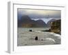 View to Cuillin Hills from Elgol Harbour, Isle of Skye, Inner Hebrides, Scotland, United Kingdom, E-Peter Richardson-Framed Photographic Print