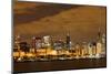 View to Downtown Chicago-Achim Baque-Mounted Photographic Print