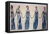 View to Infinity-Ferdinand Hodler-Framed Stretched Canvas