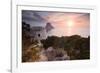 View to Isla De Es Vedra, Sunset, Ibiza, Spain-Steve Simon-Framed Photographic Print