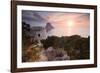 View to Isla De Es Vedra, Sunset, Ibiza, Spain-Steve Simon-Framed Photographic Print