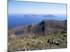 View to Isle of Eigg, from Hallival, Isle of Rum, Inner Hebrides, Scotland, United Kingdom-Richard Ashworth-Mounted Photographic Print