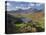 View to Llynnau Mymbyr and Mt Snowdon, North Wales-Peter Adams-Stretched Canvas