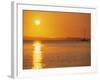 View to Mainland from Monkey Beach at Sunset, Great Keppel Island, Queensland, Australia-Ken Gillham-Framed Photographic Print