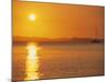 View to Mainland from Monkey Beach at Sunset, Great Keppel Island, Queensland, Australia-Ken Gillham-Mounted Photographic Print