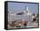 View to Market Square on Waterfront and Lutherian Cathedral, Helsinki, Finland, Scandinavia, Europe-Ken Gillham-Framed Stretched Canvas