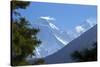 View to Mount Everest and Lhotse from the Trail Near Namche Bazaar, Nepal, Himalayas, Asia-Peter Barritt-Stretched Canvas