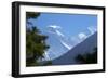 View to Mount Everest and Lhotse from the Trail Near Namche Bazaar, Nepal, Himalayas, Asia-Peter Barritt-Framed Photographic Print