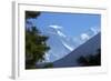 View to Mount Everest and Lhotse from the Trail Near Namche Bazaar, Nepal, Himalayas, Asia-Peter Barritt-Framed Photographic Print