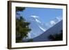 View to Mount Everest and Lhotse from the Trail Near Namche Bazaar, Nepal, Himalayas, Asia-Peter Barritt-Framed Photographic Print