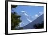 View to Mount Everest and Lhotse from the Trail Near Namche Bazaar, Nepal, Himalayas, Asia-Peter Barritt-Framed Photographic Print