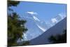View to Mount Everest and Lhotse from the Trail Near Namche Bazaar, Nepal, Himalayas, Asia-Peter Barritt-Mounted Photographic Print
