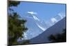 View to Mount Everest and Lhotse from the Trail Near Namche Bazaar, Nepal, Himalayas, Asia-Peter Barritt-Mounted Photographic Print