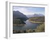 View to Mountains, Supramonte Di Oliena, Lake Cedrino, Dorgali, Nuoro Province, Sardinia, Italy-Ken Gillham-Framed Photographic Print