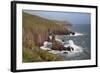 View to Old Castle Head, Pembrokeshire Coast National Park, Pembrokeshire, Wales, UK-Stuart Black-Framed Photographic Print