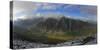 View To River Naryn-Gol Gorge At Chikhacheva Range, Mount Boguty Area, Altai Mountains-Konstantin Mikhailov-Stretched Canvas