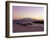 View to Table Mountain from Bloubergstrand, Cape Town, South Africa, Africa-Yadid Levy-Framed Photographic Print