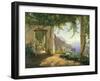 View to the Amalfi Coast-Carl Frederic Aagaard-Framed Art Print