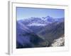 View to the Grimsel Pass from West of the Furka Pass, Valais (Wallis), Swiss Alps, Switzerland-Richard Ashworth-Framed Photographic Print