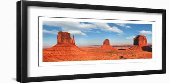 View to the Monument Valley, Arizona-Vadim Ratsenskiy-Framed Art Print