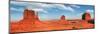 View to the Monument Valley, Arizona-Vadim Ratsenskiy-Mounted Art Print