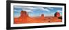 View to the Monument Valley, Arizona-Vadim Ratsenskiy-Framed Art Print