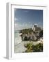 View to the North and El Castillo at the Mayan Ruins of Tulum, Quintana Roo-Richard Maschmeyer-Framed Photographic Print