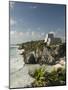 View to the North and El Castillo at the Mayan Ruins of Tulum, Quintana Roo-Richard Maschmeyer-Mounted Photographic Print
