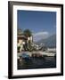 View to the North from the Old Harbour Side, Limone, Lake Garda, Italian Lakes, Lombardy, Italy-James Emmerson-Framed Photographic Print