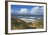 View to the North Sea from the Dunes at the 'Rotes Kliff' Near Kampen on the Island of Sylt-Uwe Steffens-Framed Photographic Print