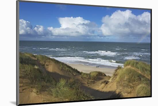 View to the North Sea from the Dunes at the 'Rotes Kliff' Near Kampen on the Island of Sylt-Uwe Steffens-Mounted Photographic Print