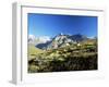 View to the Ober Gabelhorn, Sheep in Foreground, Zermatt, Valais, Switzerland-Ruth Tomlinson-Framed Photographic Print