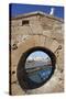 View to the Ramparts and Medina from the Old Fort-Stuart Black-Stretched Canvas