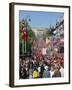 View to the Royal Palace, Norwegian National Day (17th May) Oslo, Norway, Scandinavia, Europe-Gavin Hellier-Framed Photographic Print