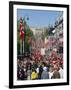 View to the Royal Palace, Norwegian National Day (17th May) Oslo, Norway, Scandinavia, Europe-Gavin Hellier-Framed Photographic Print