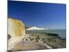 View to the Seven Sisters from Beach Below Seaford Head, East Sussex, England, United Kingdom-Tomlinson Ruth-Mounted Photographic Print