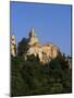 View to Village Houses and Church in the Early Morning, Venasque, Vaucluse, Provence, France-Ruth Tomlinson-Mounted Photographic Print