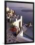 View Toward Caldera, Imerovigli, Santorini, Greece-Connie Ricca-Framed Photographic Print