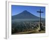 View Towards Agua Volcano, Antigua, Guatemala, Central America-Strachan James-Framed Photographic Print