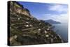 View Towards Amalfi, from Pastena, Costiera Amalfitana (Amalfi Coast), Campania, Italy-Eleanor Scriven-Stretched Canvas