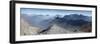 View towards Antelao, Pelmo, Civetta, Marmolada seen from Sella mountain range-Martin Zwick-Framed Photographic Print