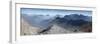 View towards Antelao, Pelmo, Civetta, Marmolada seen from Sella mountain range-Martin Zwick-Framed Photographic Print