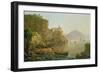 View Towards Atrani on the Amalfi, 1817-Joseph Rebell-Framed Giclee Print