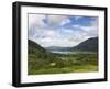 View Towards Bassenthwaite Lake from the Whinlatter Pass Road, Near Keswick, Lake District National-Lee Frost-Framed Photographic Print