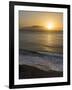 View towards Brava island over Praia Sao Filipe. Fogo Island (Ilha do Fogo), part of Cape Verde.-Martin Zwick-Framed Photographic Print