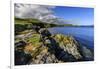 View towards Bressay on a beautiful day, Bay of Ocraquoy, Scotland-Eleanor Scriven-Framed Photographic Print