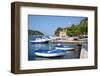 View Towards Cavtat Old Town, Cavtat, Dubrovnik Riviera, Dalmatian Coast, Dalmatia, Croatia, Europe-Frank Fell-Framed Photographic Print