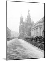 View towards Church of our Saviour on the spilled blood, Saint Petersburg, Russia-Nadia Isakova-Mounted Photographic Print