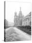 View towards Church of our Saviour on the spilled blood, Saint Petersburg, Russia-Nadia Isakova-Stretched Canvas